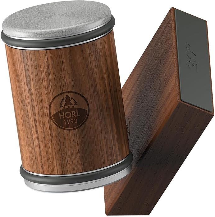 HORL 2 Walnut Rolling Knife Sharpener - Kitchen Knife Sharpener for Razor Sharp Edges Made in Ger... | Amazon (US)