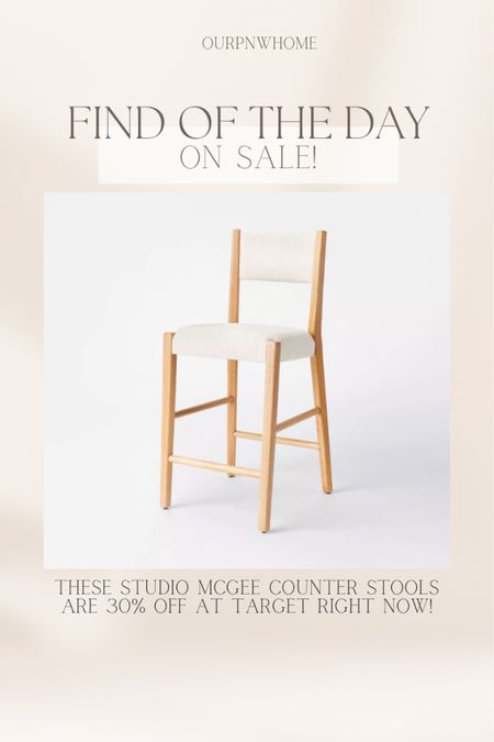Great neutral counter stools from Studio McGee at Target!

Upholstered counter stools, barstools, kitchen furniture, dining furniture, dining chairs, Target home

#LTKstyletip #LTKhome #LTKsalealert