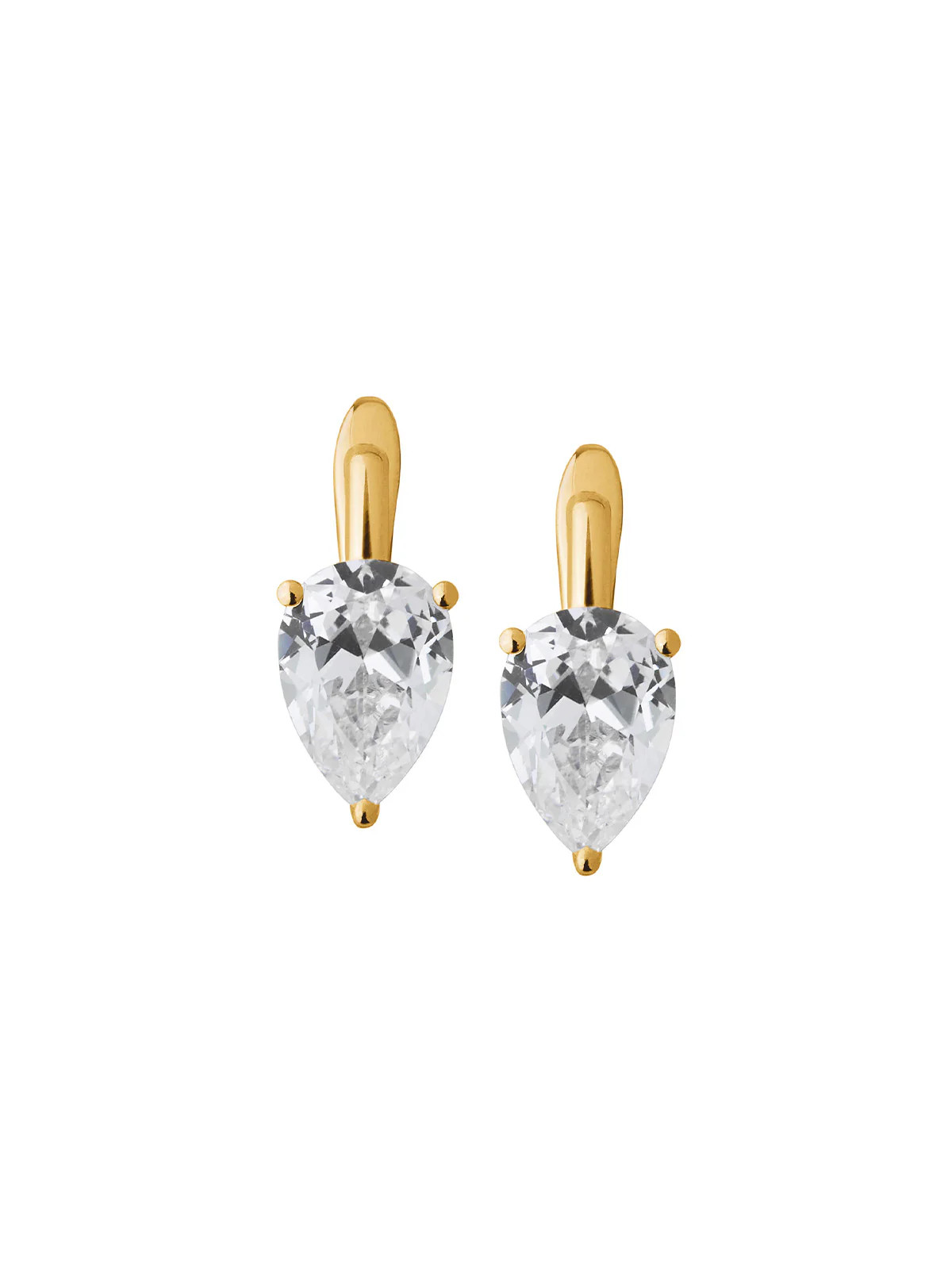 PORTER PEAR-CUT EARRINGS IN LAB WHITE SAPPHIRE | Dorsey
