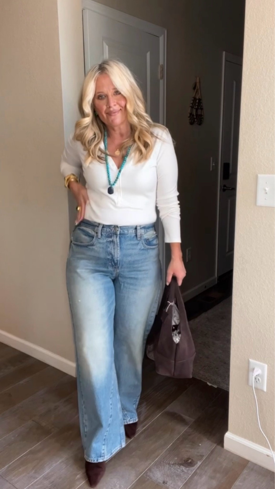 ✨Tap the bell, save and ❤️ start here over 40 fashion, midlife style, midsize fashion and luxury looks for less.  

⬇️Sizing information:
Jeans 12 tts (size down if in between sizes.) 
Henley large tts (size up if in between sizes.)

THE $40 JEANS THAT LOOK $250

That twisted seam reminds me of the $250 MOTHER pair.

BALANCE + designer look for less.

👑 Helping you look good, feel good.-Lindsey Denver   Check back daily for belly-friendly style, confidence, and Outfit Physics™.

#LTKOver40 #LTKMidsize #LTKSaleAlert

Comment SHOP below to receive a DM with the link to this post on my LTK ⬇ https://liketk.it/6oSUH

Comment SHOP below to receive a DM with the link to this post on my LTK ⬇ https://liketk.it/6oY2T
