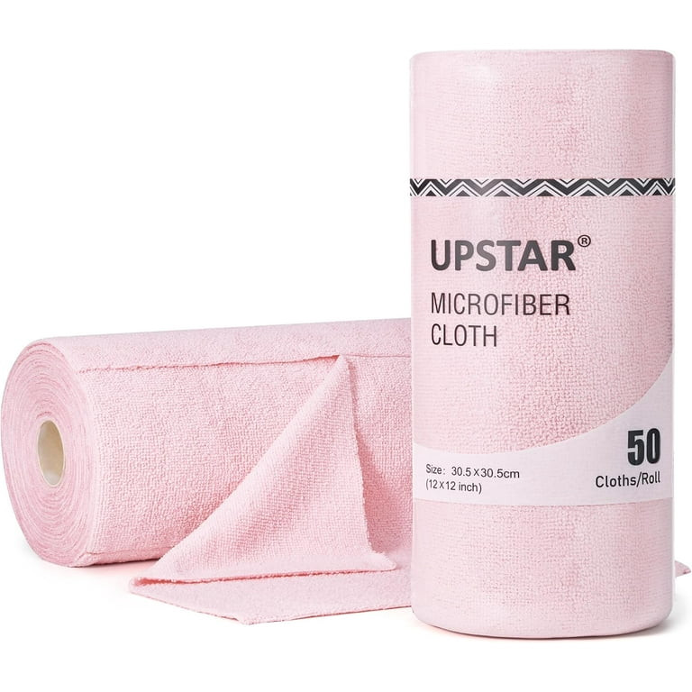 Microfiber Cleaning Cloth, Reusable Paper Towels Rolls, Dish Rags for Washing Dishes, Kitchen, Ba... | Walmart (US)