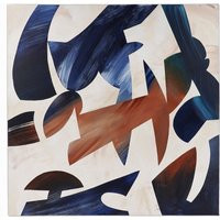 Abstract Acrylic Painting On Canvas Vintage | Etsy (US)