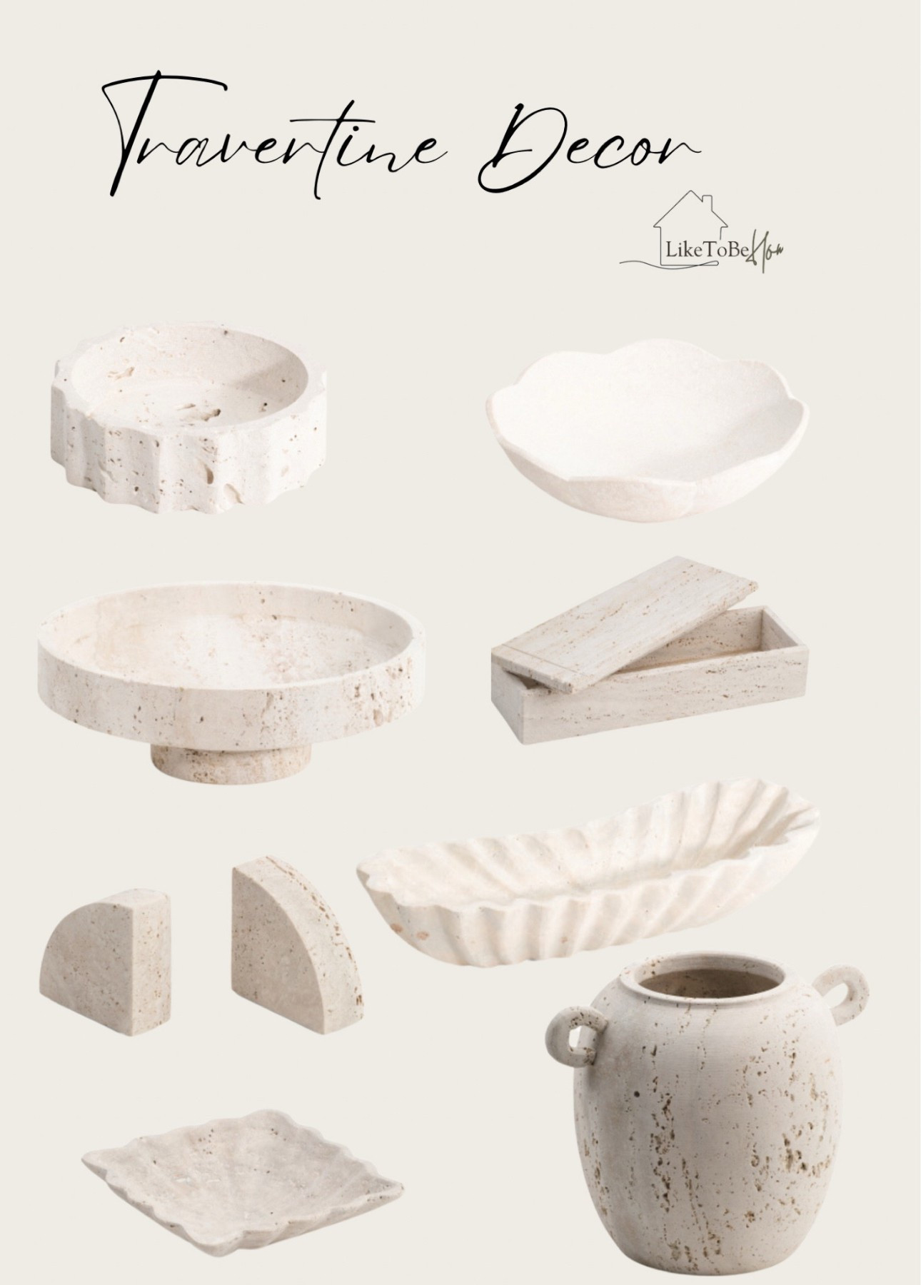 Timeless travertine decor—natural texture and neutral tones for a refined, elegant space.


travertine home decor, neutral stone accents, luxury home styling, modern minimal decor, organic modern aesthetic, stone bowls and trays, timeless interior design, natural material decor, sculptural home accents, elegant home accessories

#LTKStyleTip #LTKHome #LTKSpringSale