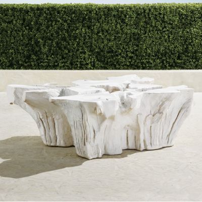 Root Tables in White Finish | Frontgate | Frontgate