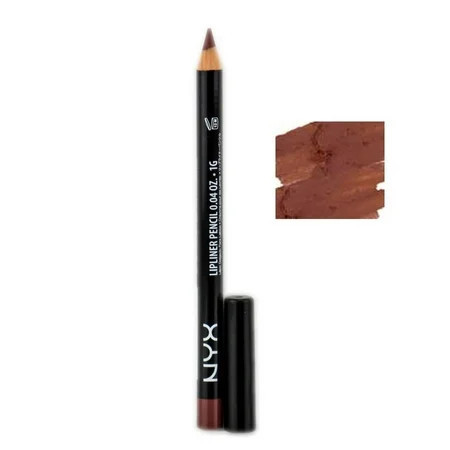NYX Professional Makeup Slim Lip Pencil Long-Lasting Creamy Lip Liner Coffee | Walmart (US)