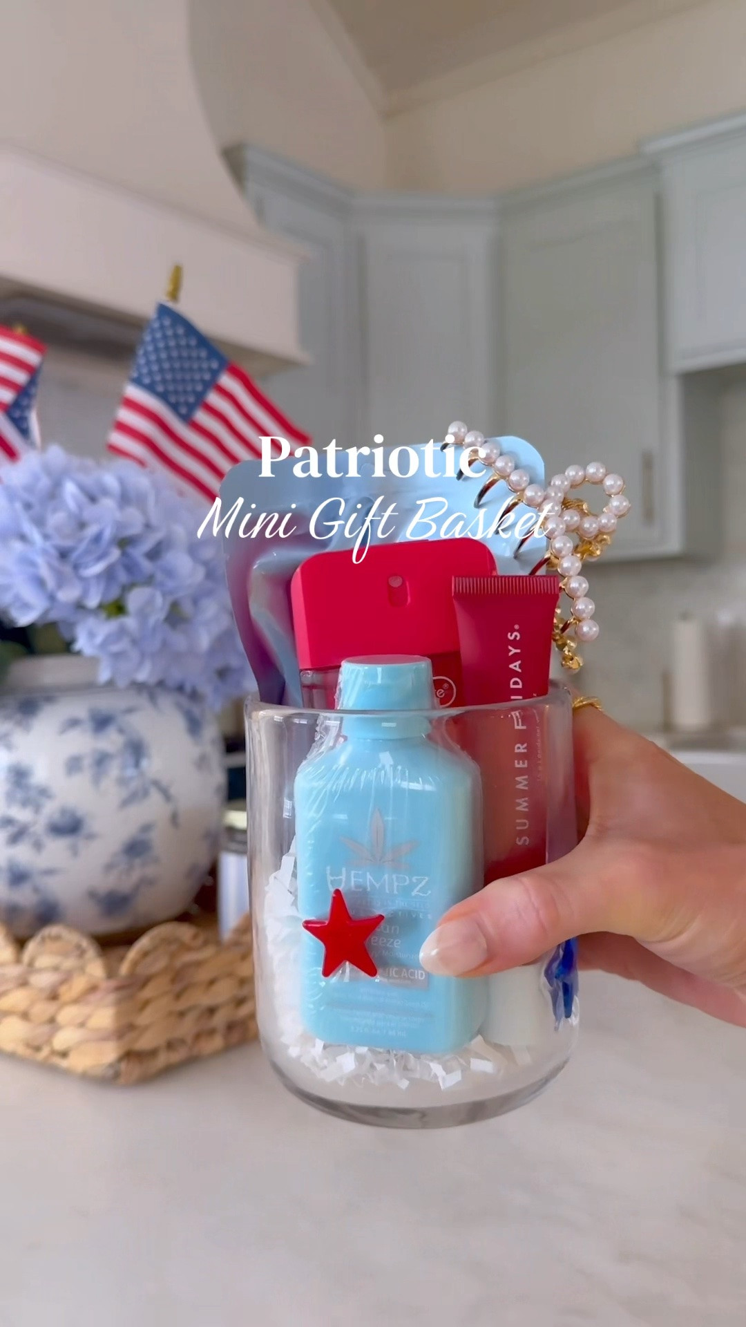 Patriotic mini gift basket with red white and blue goodies! 





Patriotic gift 
Summer gift 
Memorial Day 
4th of July 
Patriotic style 
Patriotic decor 
Amazon finds
Walmart find

#LTKSeasonal #LTKHome #LTKselfcare