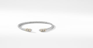 Petite Helena Bracelet with Diamonds and 18K Yellow Gold | David Yurman