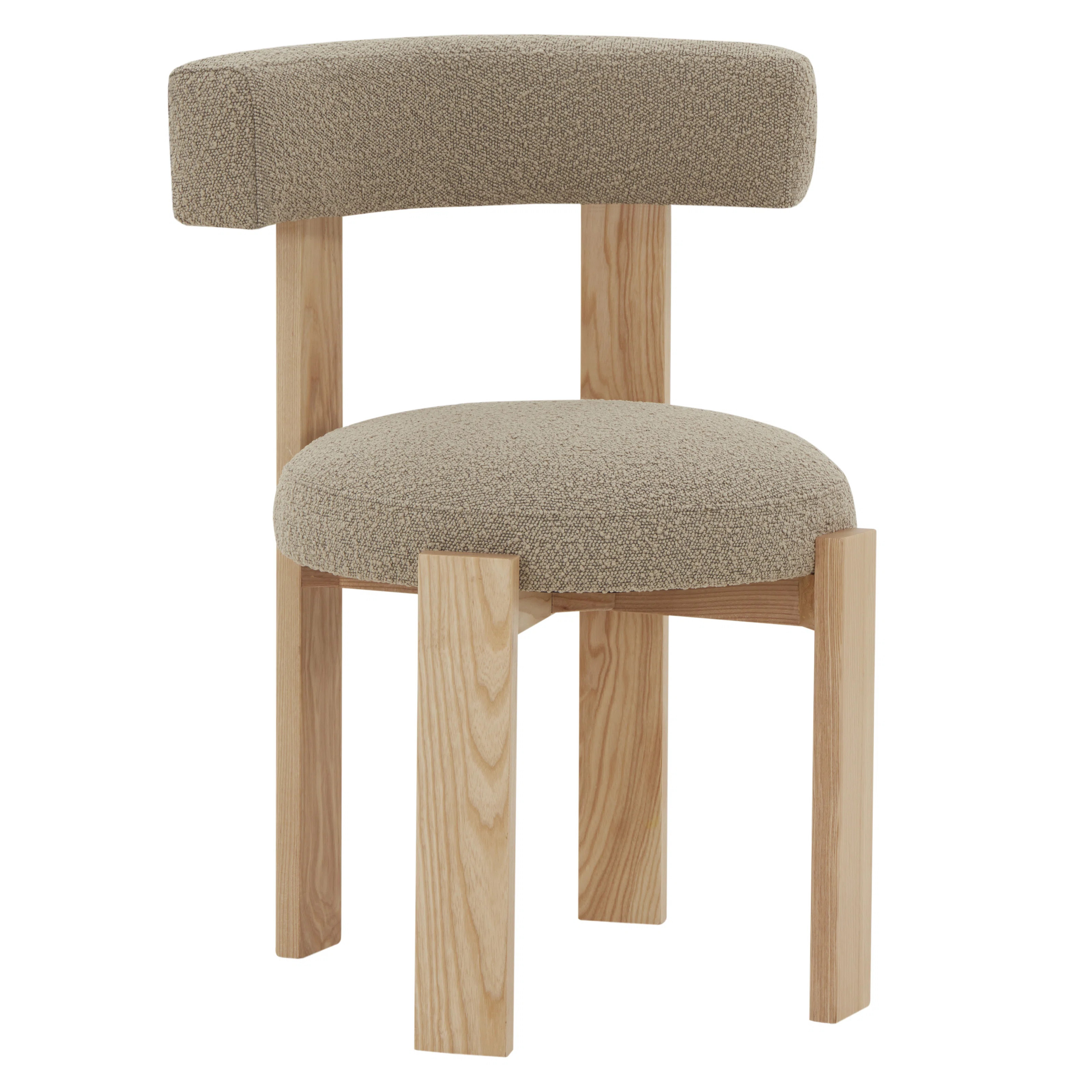 Eugenia 19.5'' H Leather Upholstered Pine Armchair | Wayfair North America