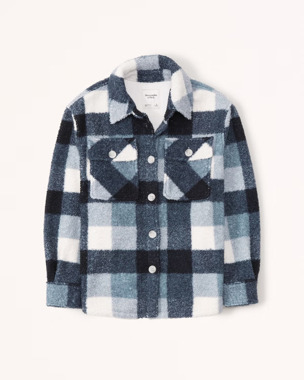 Sherpa Shirt Jacket | Abercrombie & Fitch (US)