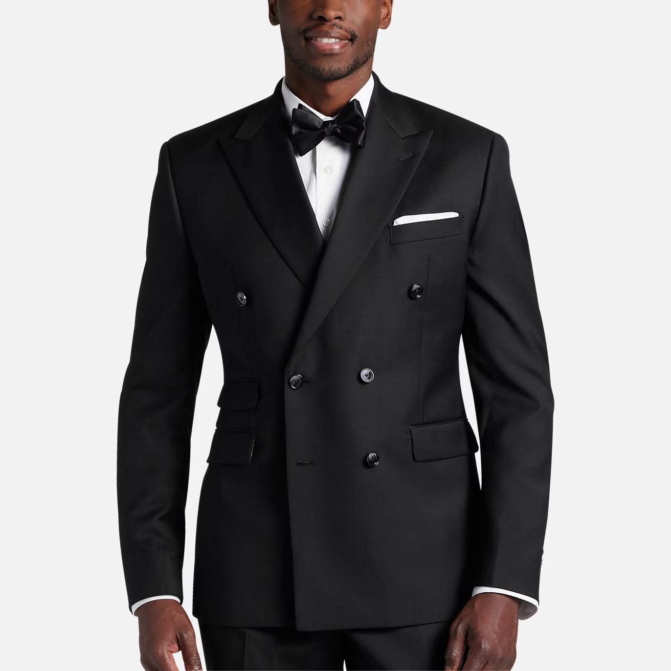 Tayion Classic Fit Peak Lapel Double Breasted Suit Separates Jacket | All Clearance $39.99| Men's... | The Men's Wearhouse