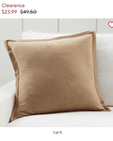 Cozy fleece pillow 50% off from pottery barn! $23!!!! Like what?! Stocking up to switch out in fall/winter! So excited!!  


Home decor 
Home
Pillows
Pottery barn sale 
Pillow cover 
Living room decor
Coffee table
Living room
Bedroom 

#LTKhome #LTKfindsunder50 #LTKsalealert