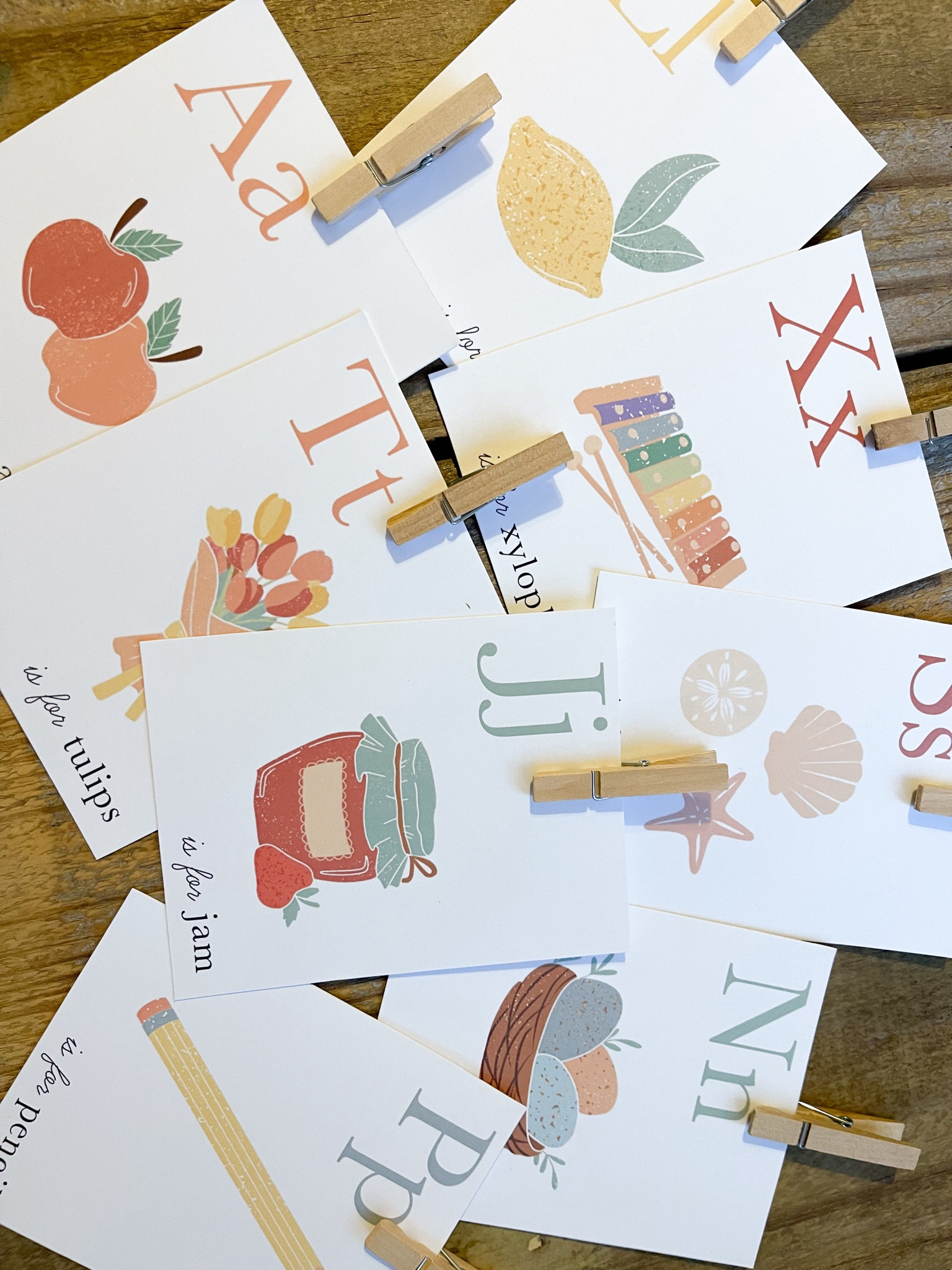 alphabet printable cards 🔖 

#LTKFindsUnder50 #LTKKids