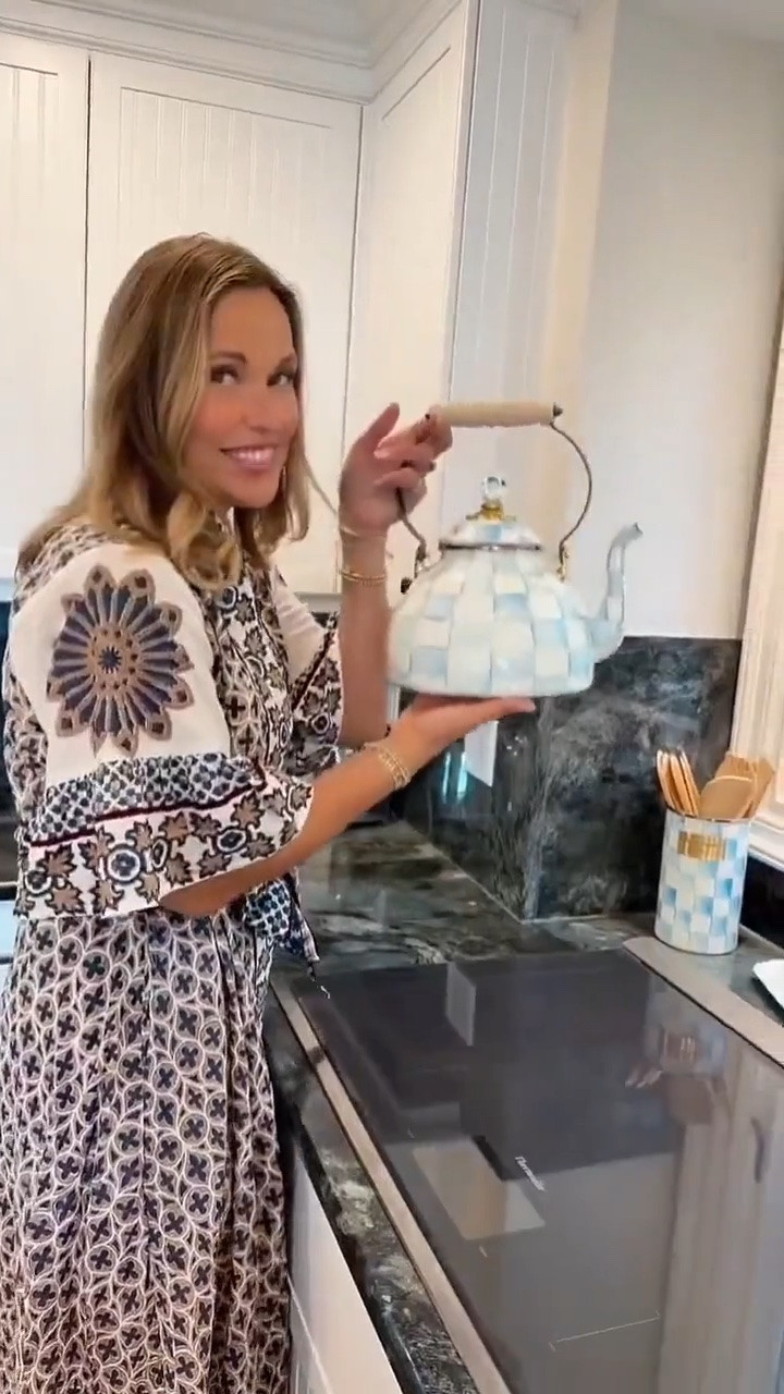 The Mackenzie-Childs Sky Check collection brings so much beauty to my lake home. I love the soft blue tones and classic pattern mixed throughout the space. These pieces add the prettiest touch for summer entertaining, everyday hosting, and lake weekends. s

#LTKHome #LTKOver40 #LTKMidsize