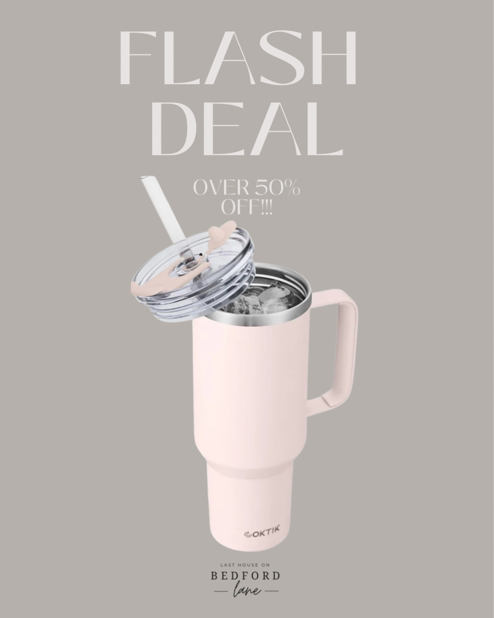 Stanley dupe for under $20!!   Comes in tons of colors! 

40 oz Tumbler With Handle and Straw Lid, 2-in-1 Lid (Straw/Flip), Vacuum Insulated Travel Mug Stainless Steel Tumbler for Hot and Cold Beverages,Easy to Clean（Rose Quartz）

#LTKSummerSales #LTKFindsUnder50 #LTKSeasonal