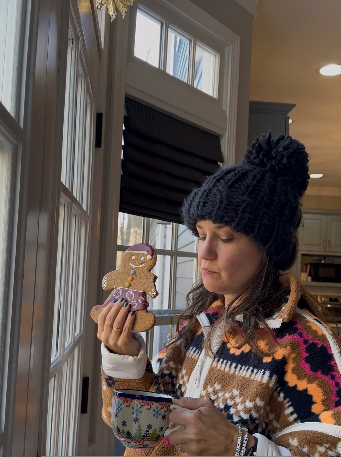 From today’s reel on Insta, cozy fleece and cozy hat 🤎🖤

#LTKSeasonal #LTKOver40 #LTKHoliday