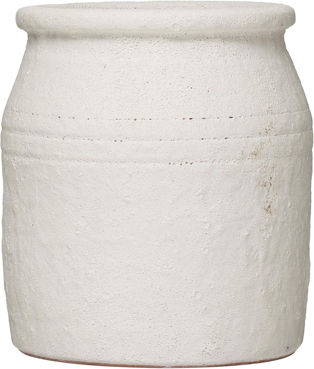 Creative Co-Op 7" H Decorative Coarse Terracotta Distressed Volcano Glaze (Each one Will Vary) Cr... | Amazon (US)