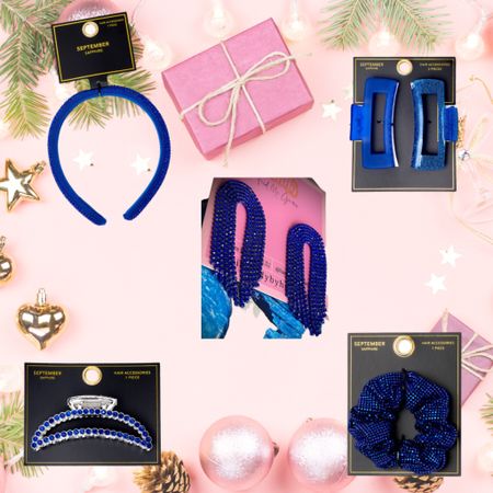 Holiday Hair and Earring Guide in Sapphire!

#LTKHoliday #LTKSeasonal