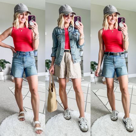 Summer mom capsule wardrobe outfits. For more information about these outfits check out the post at thriftywifehappylife.com


#LTKSaleAlert #LTKStyleTip #LTKSeasonal