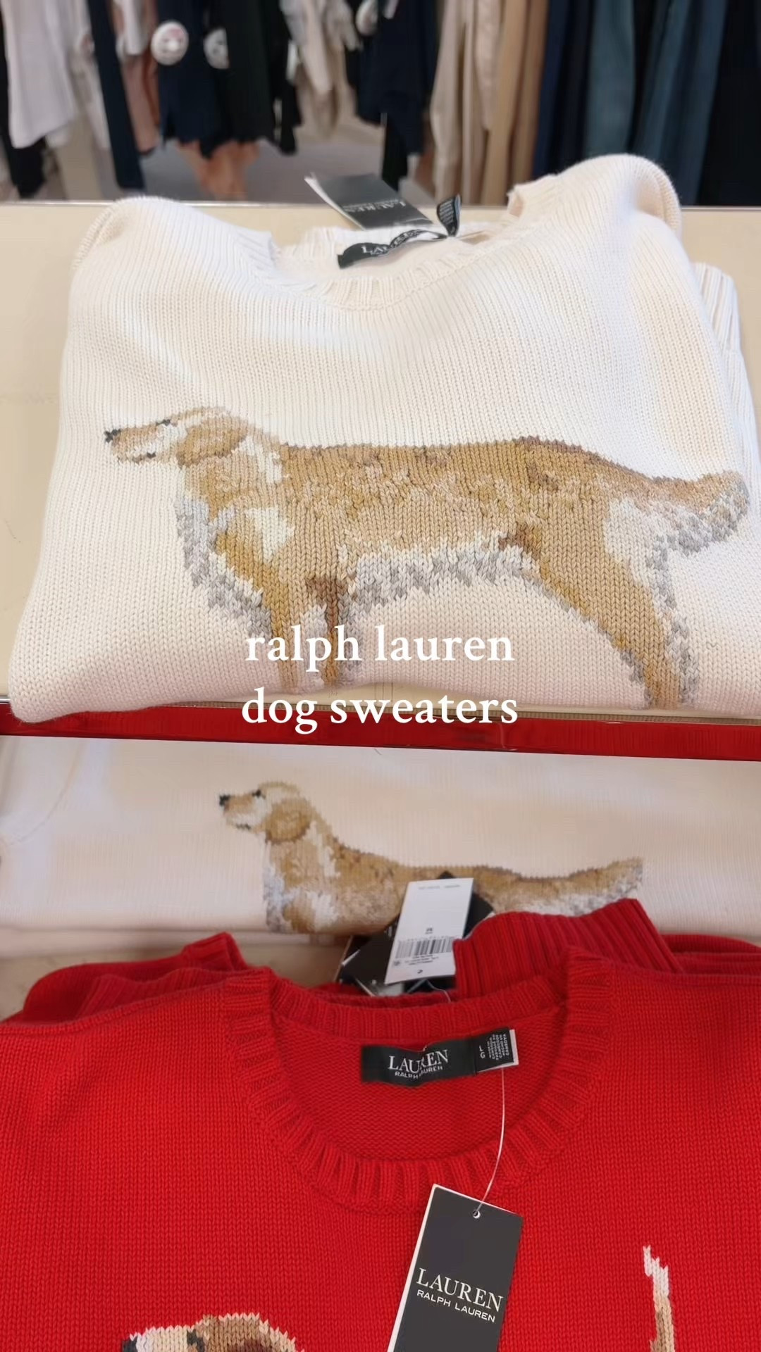 Ralph Lauren Christmas Sweaters: Dog Edition!! Ft. Golden Retriever and Beagle!

#LTKSeasonal #LTKGiftGuide #LTKHoliday