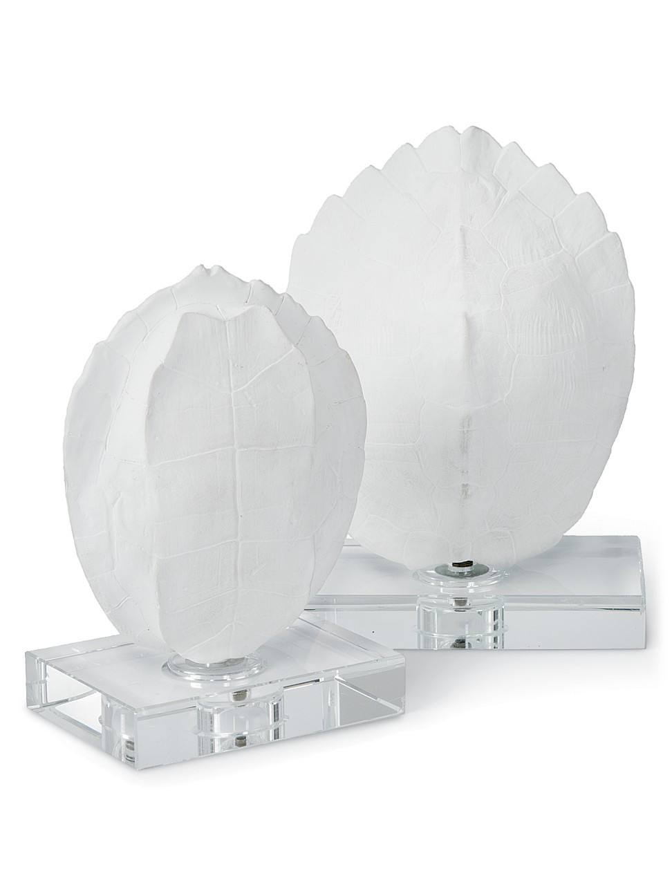 Small 2-Piece Turtle Shells On Crystal Sculpture Set | Saks Fifth Avenue
