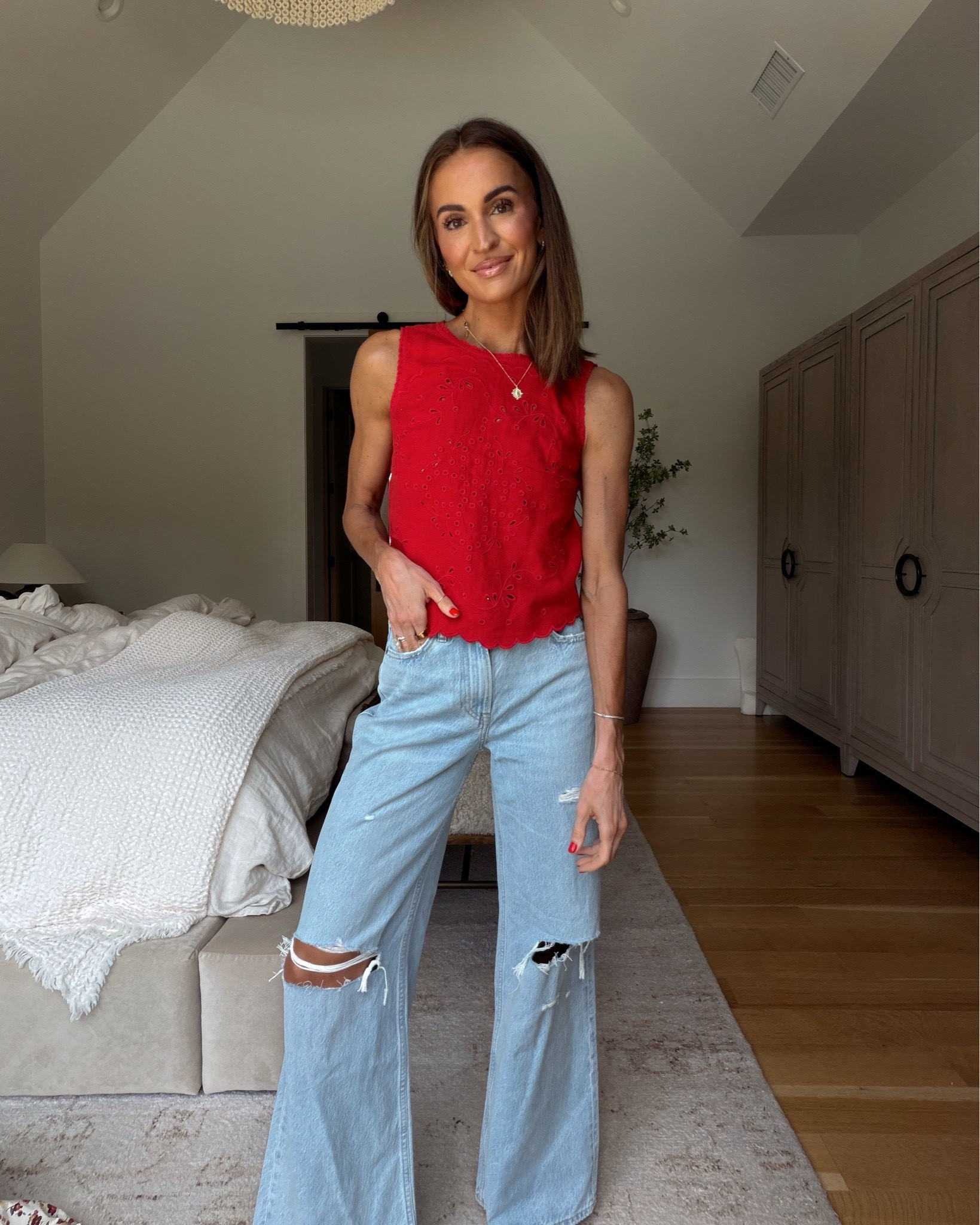 Probably some of my most worn casual denim 🩵 on sale rn!! Runs a little big / size down if between sizes