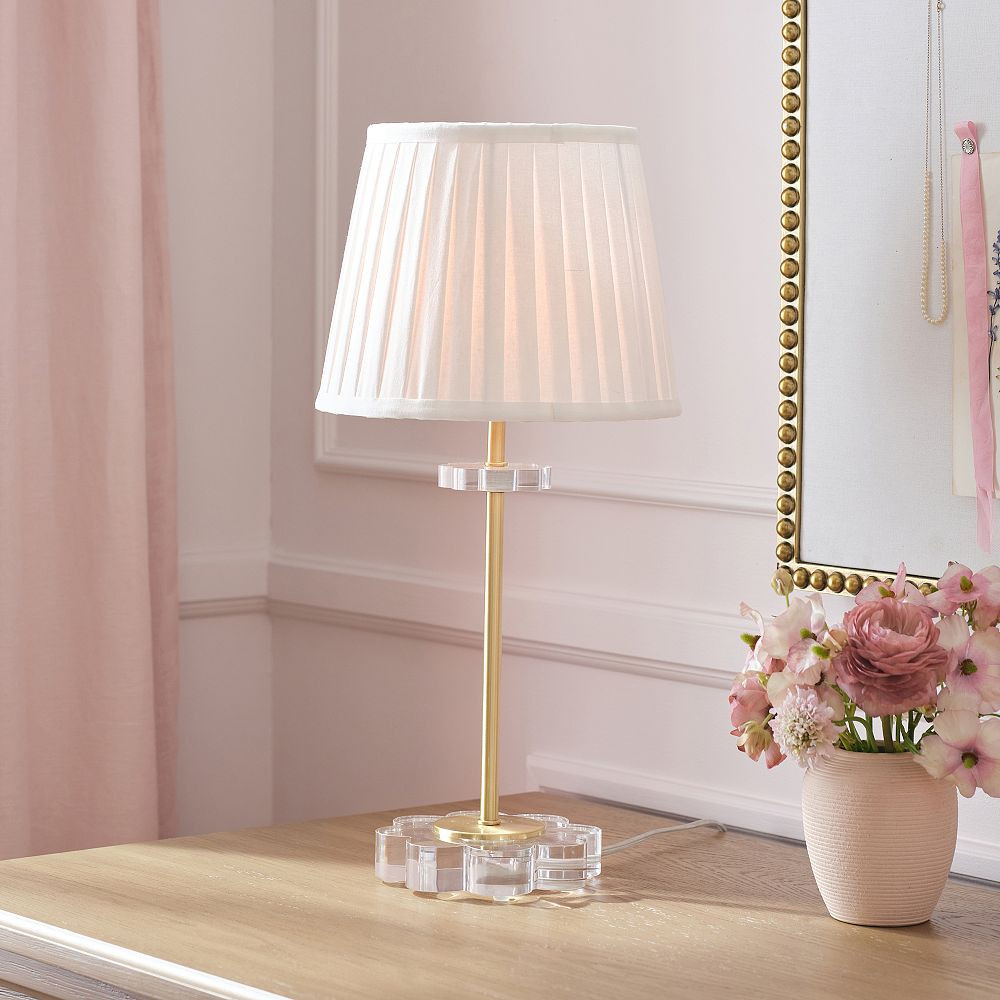 Campbell Flower Table Lamp (20.25") | Pottery Barn Teen