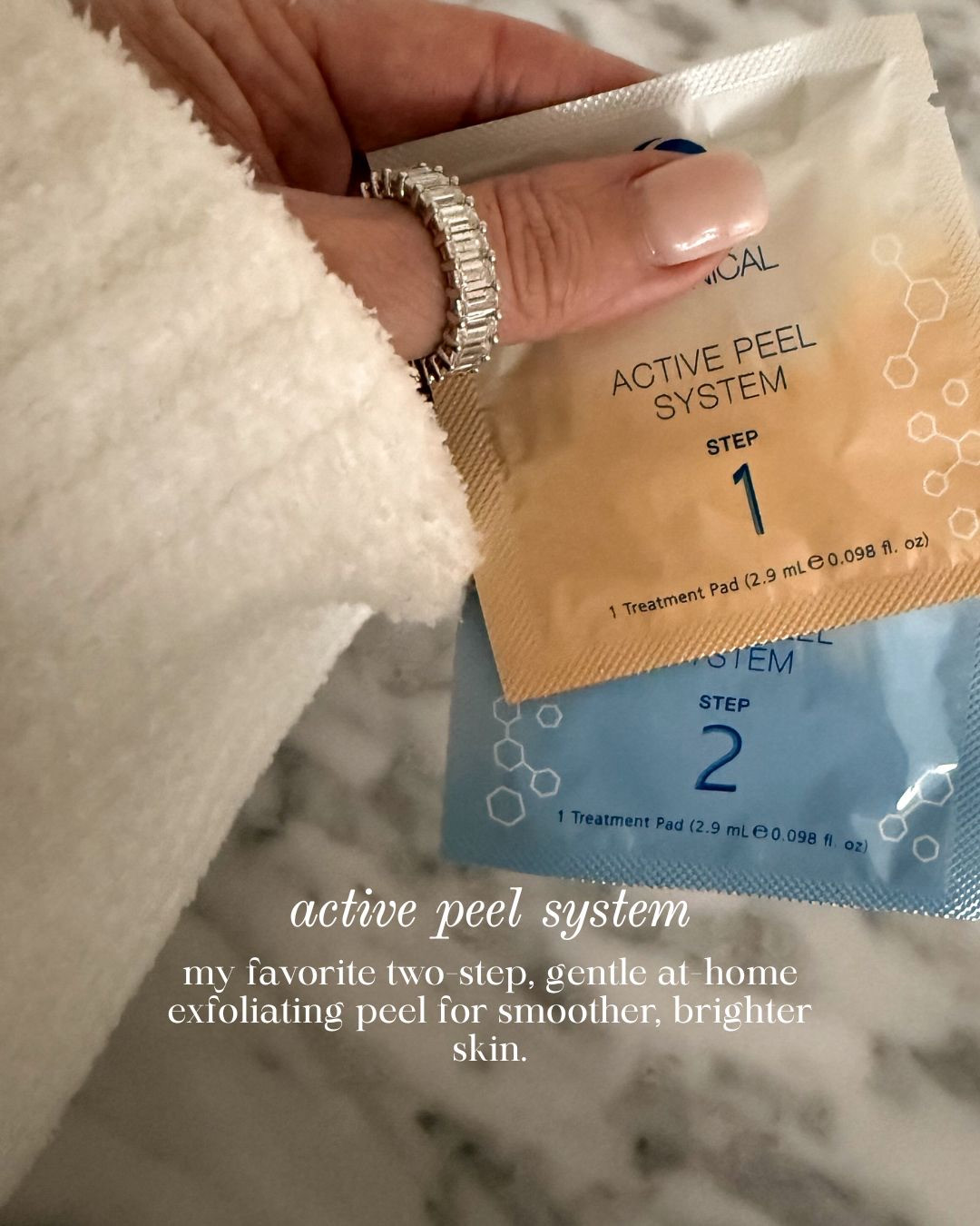 AT-HOME ACTIVE PEEL SYSTEM — GENTLE TWO-STEP EXFOLIATION FOR SMOOTHER SKIN! This two-step active peel system is one of my favorite at-home treatments for instantly refreshed skin. It gently exfoliates while improving texture, tone, and overall brightness without irritation. Skin feels noticeably smoother and looks more even after use, making it perfect for maintaining that polished, professional-treatment glow at home. Simple, effective, and always worth repeating.

#Amazon #TheHillaryStyle #SkincareEssentials #AtHomeSkincare #ExfoliatingPeel #GlowingSkinRoutine #LuxurySkincare #SkinRenewal #CleanBeautyFinds 

 #LTKmomlife #LTKselfcare #LTKOver40