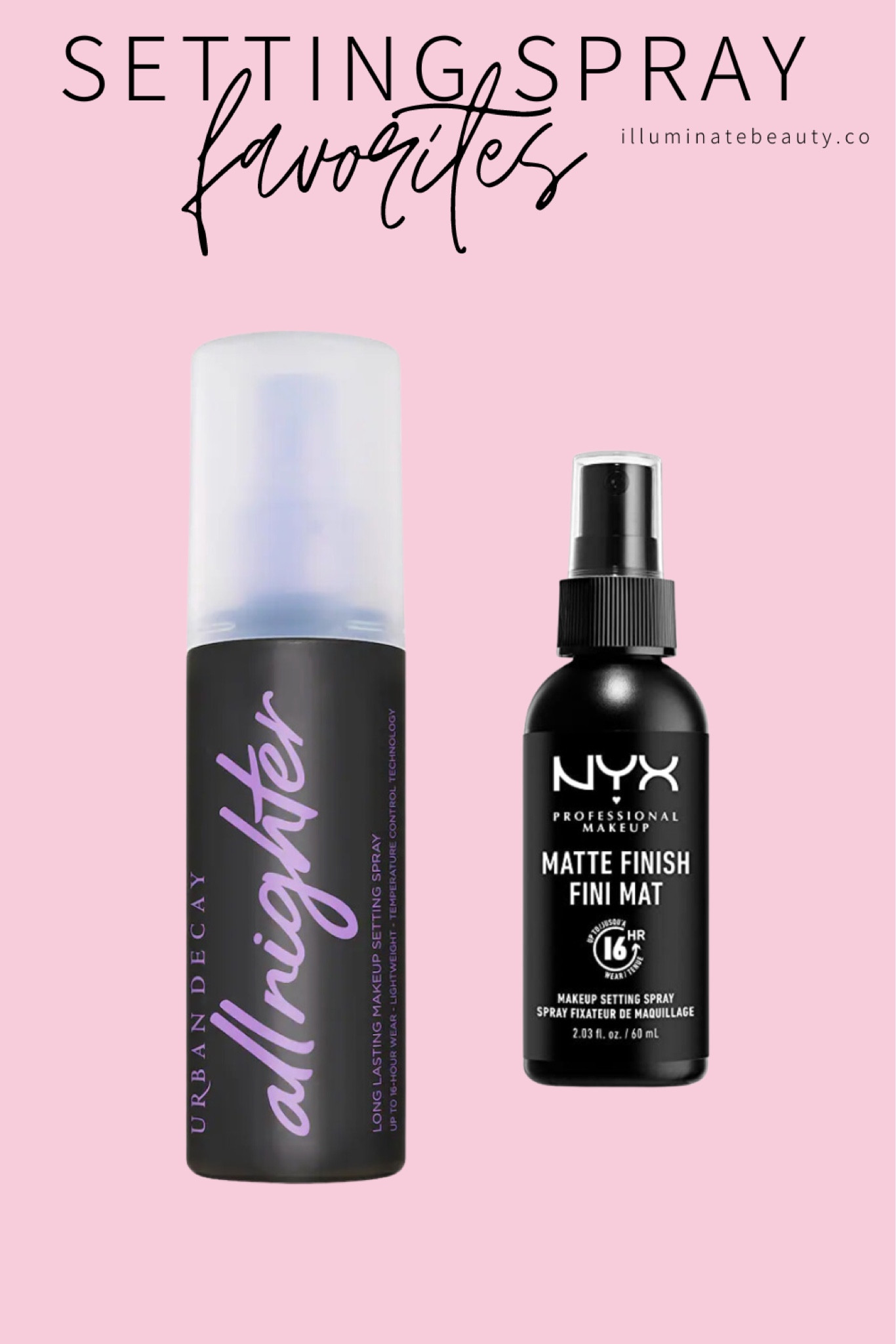 My favorite setting sprays!

#LTKBeauty