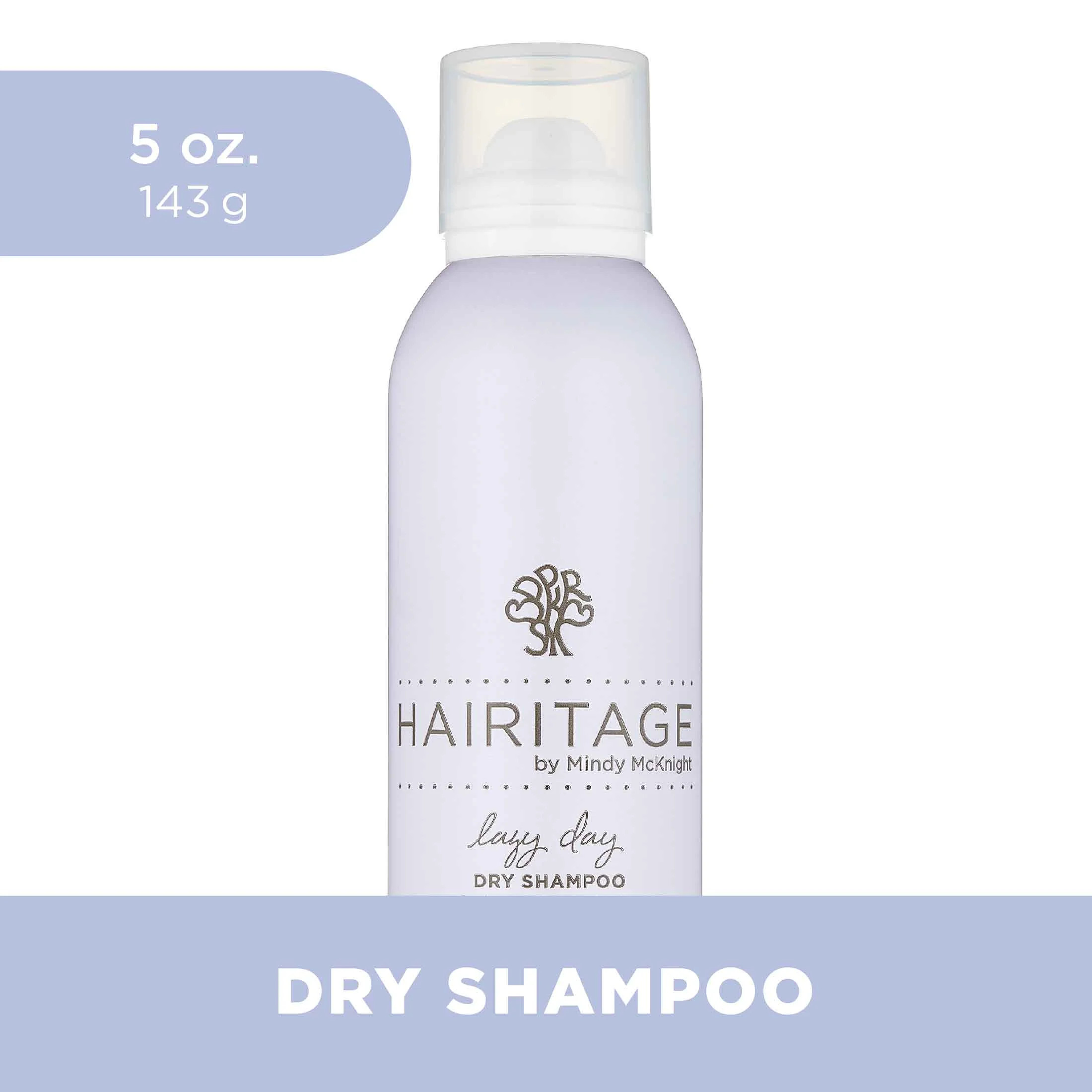 Hairitage Lazy Day Dry Shampoo Spray - Volume and Texture, 5 oz | Walmart (US)