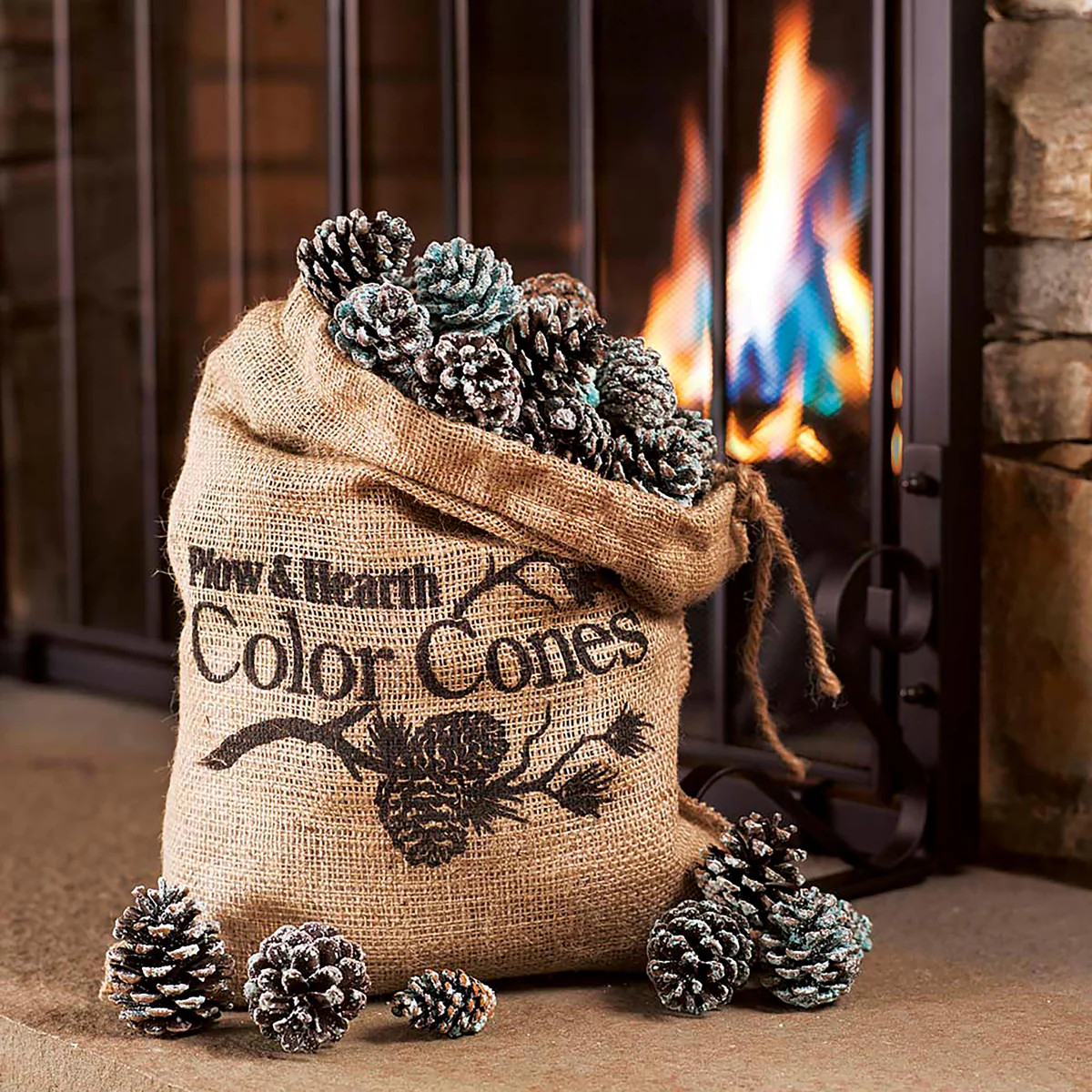 Color Cone Refill Bag | Fireplace | Plow & Hearth | Plow & Hearth