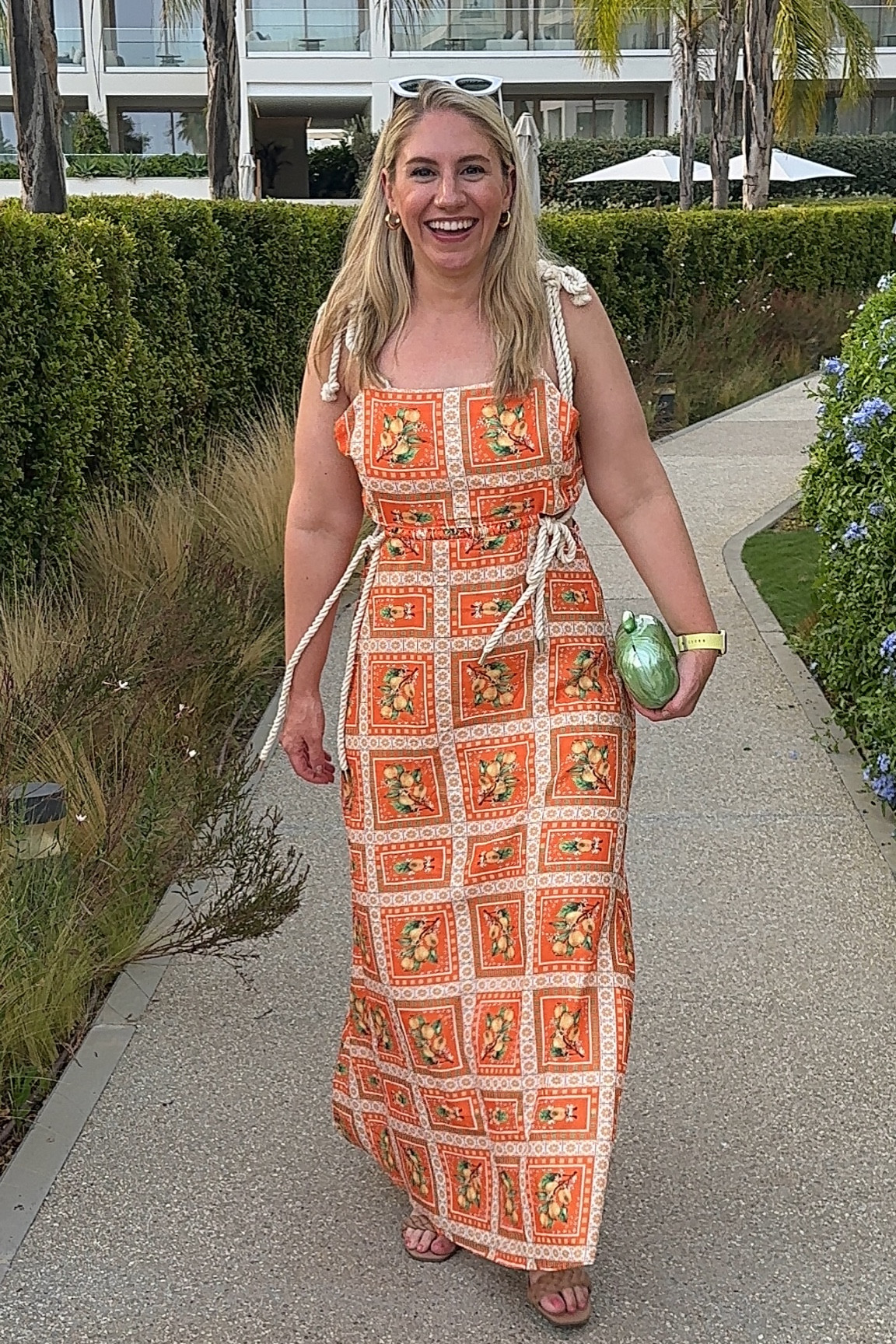 Lemon summer vacation dress, orange maxi dress with cutouts! So cute for a beach resort! 

#LTKFindsUnder50 #LTKTravel #LTKMidsize