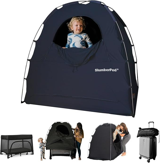 SlumberPod The Original Blackout Sleep Tent Travel Essential for Babies and Toddlers, Mini Crib a... | Amazon (US)