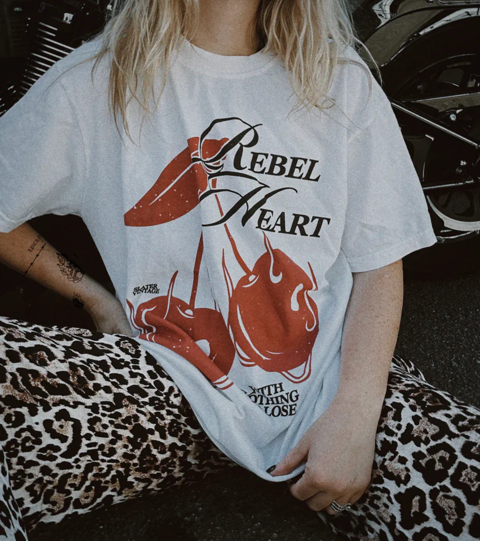 Rebel Heart Tee | Slater Vintage