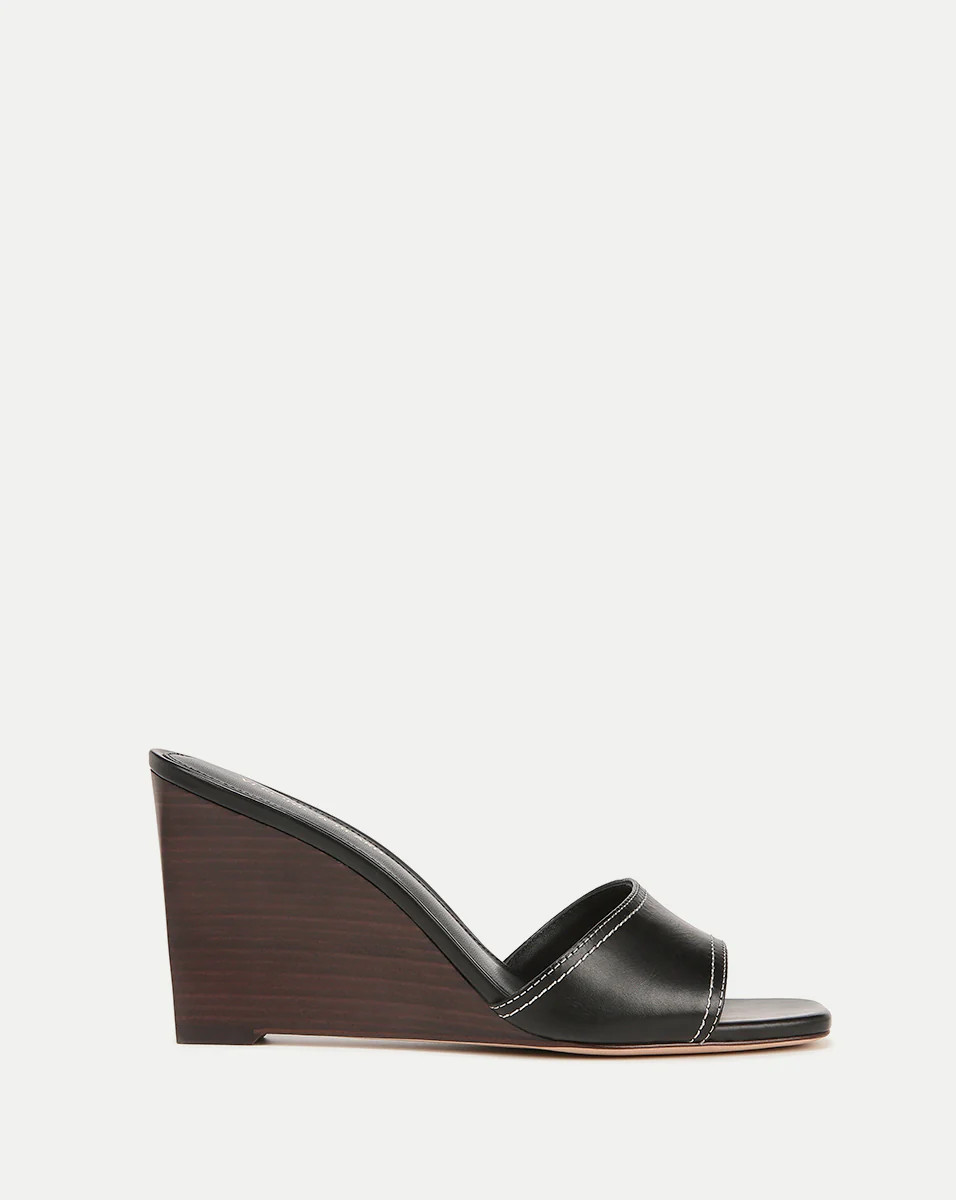 Ellen Wedge Sandal | Veronica Beard