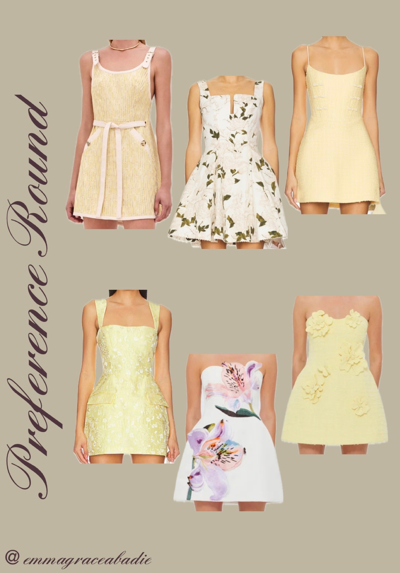 Yellow and White dresses for sorority recruitment!!🤍💛

#LTKParties #LTKSummerEdit #LTKStyleTip