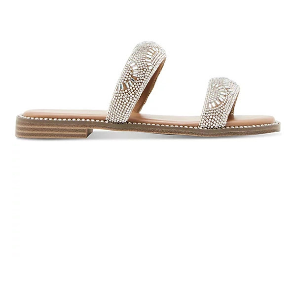 Women's Madden Girl Partly Sandals 8.5 Silver | Scheels