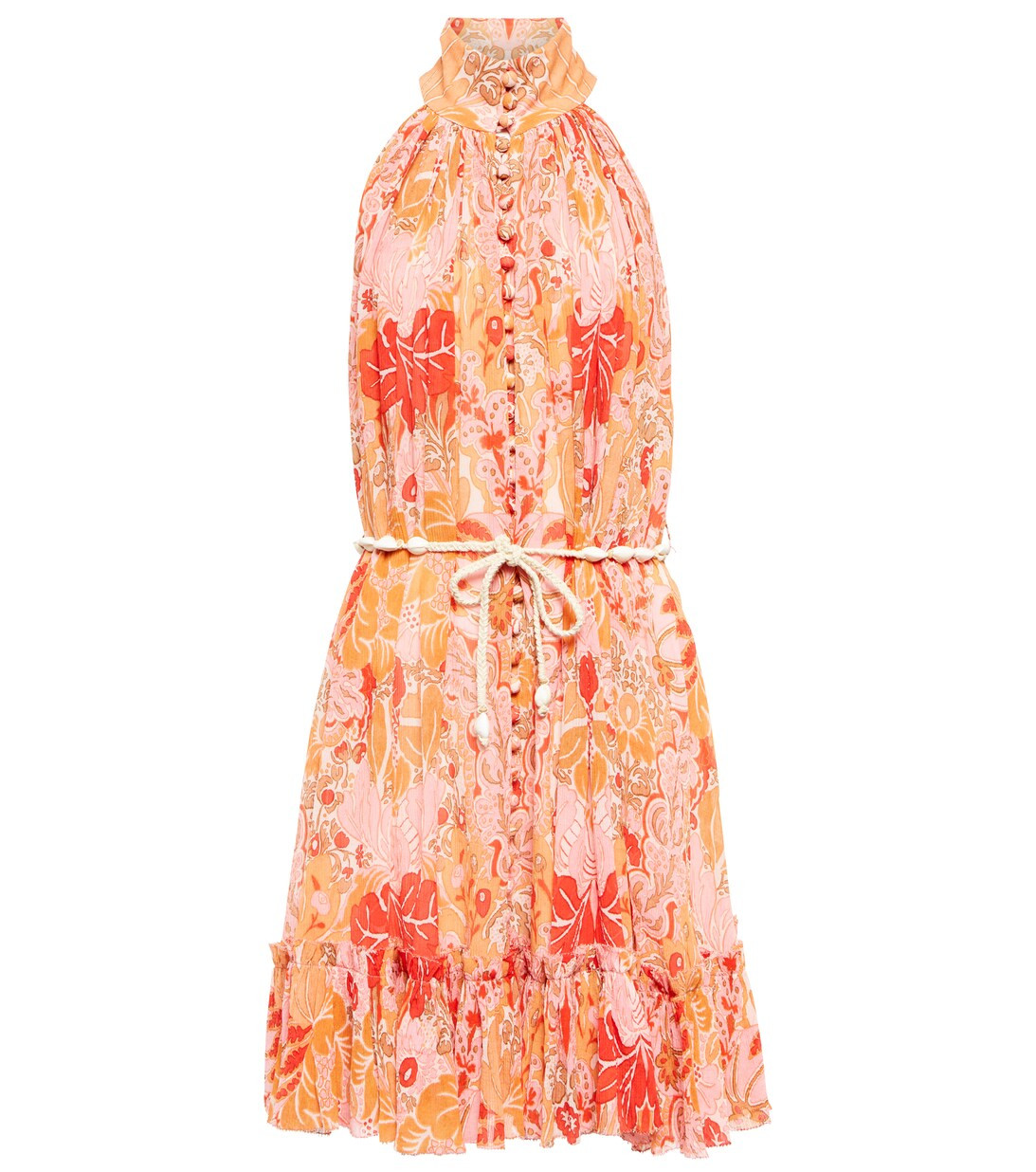 Bedrucktes Minikleid Violet aus Seide | Mytheresa (DACH)