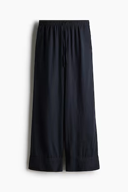 Wide-Leg Linen-Blend Pants | H&M (US + CA)