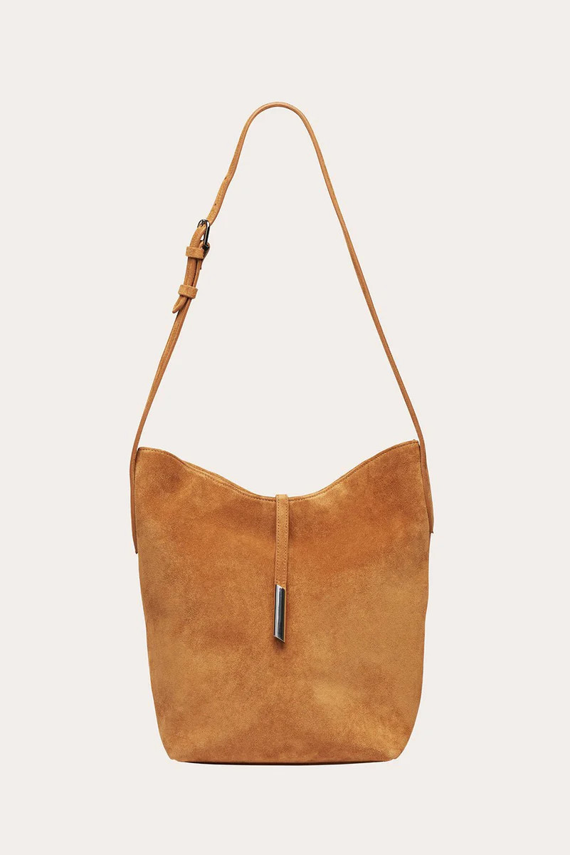 Penne Bucket Rhum Suede | LITTLE LIFFNER