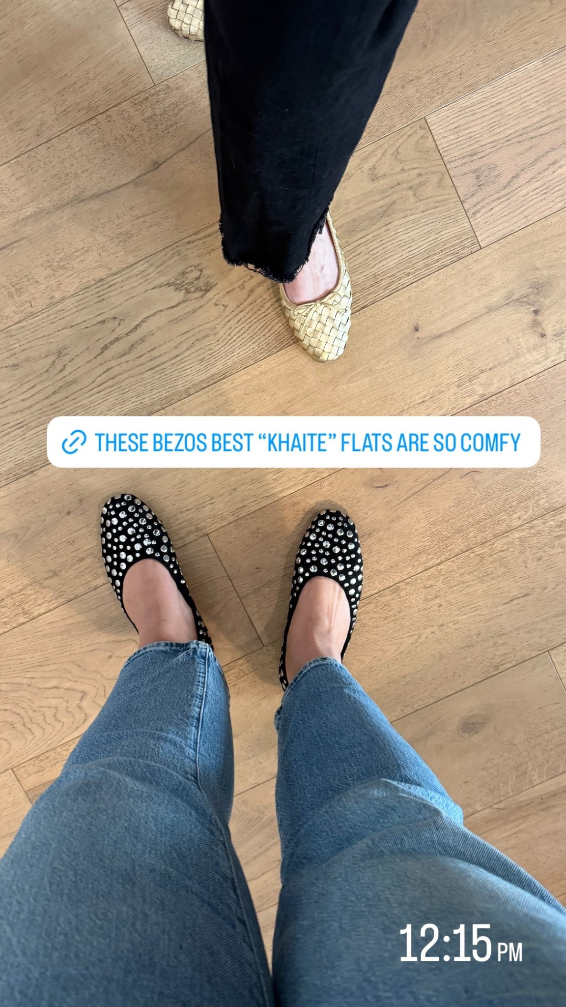 These flats are so comfy