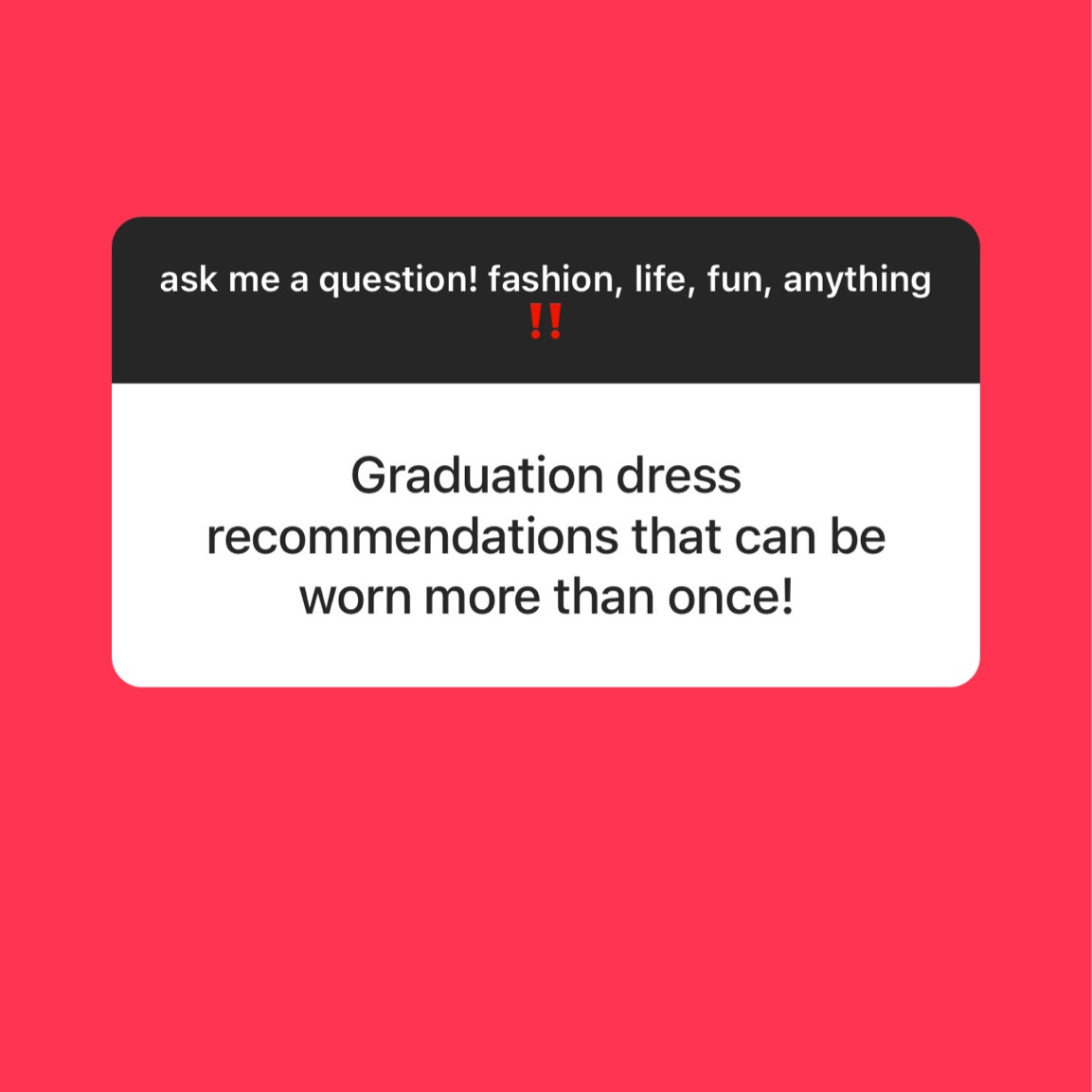 graduation dress inspo 💌

#LTKSpringSale #LTKstyletip