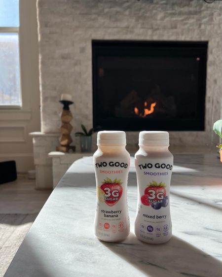 #ad Two Good NEW Smoothies available at Target in the following flavors: Peach, Strawberry Banana, Mixed Berry

@twogoodyogurt @target #ad #TwoGood
#TwoGoodYogurt #TwoGoodYogurtTarget #Target #TargetPartner
#LTKUnder50  

#LTKhome #LTKunder50 #LTKfamily
