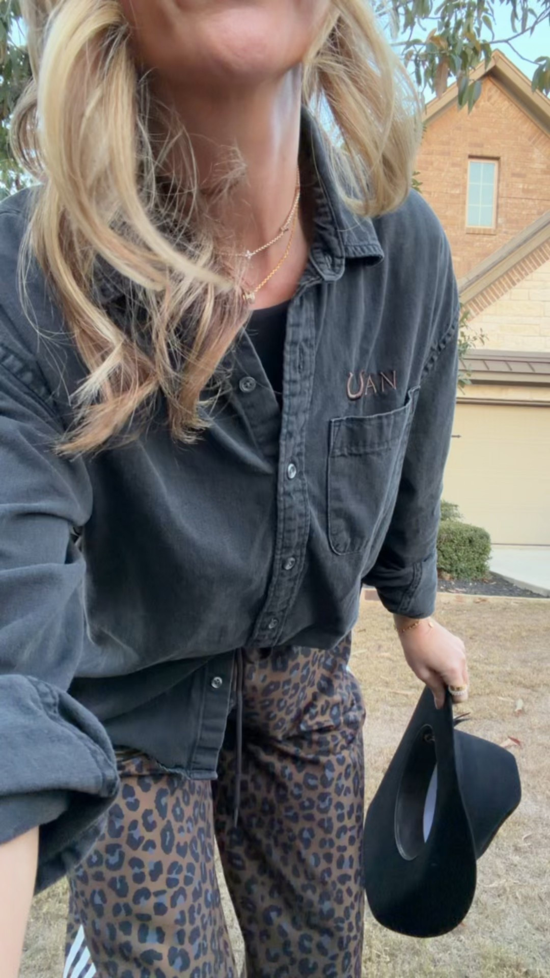 First time at San Antonio’s rodeo ball 🤠 kicking off rodeo season with a little black tie western affair #westernblacktie #westernformal @showmeyourmumu #sanantoniorodeo #letsrodeosanantonio #westernfashion

Adidas leopard sweat pants 

#LTKootd #LTKOver40