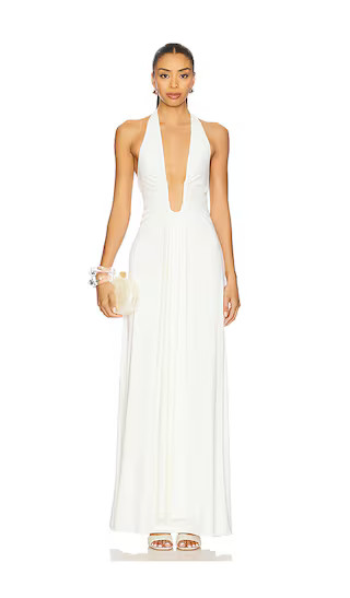 Jennifer Maxi Dress in Ivory | Revolve Clothing (Global)