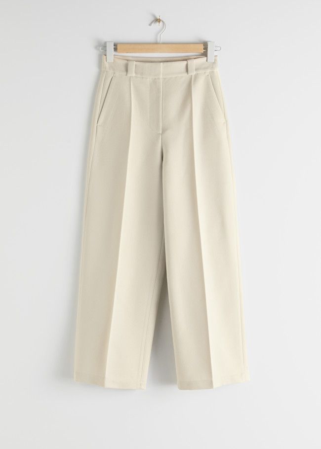 Wide Leg Twill Trousers | & Other Stories (EU + UK)