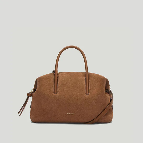 The Small Stockholm | Deep Tan Suede & Deep Tan Smooth | DeMellier | DeMellier