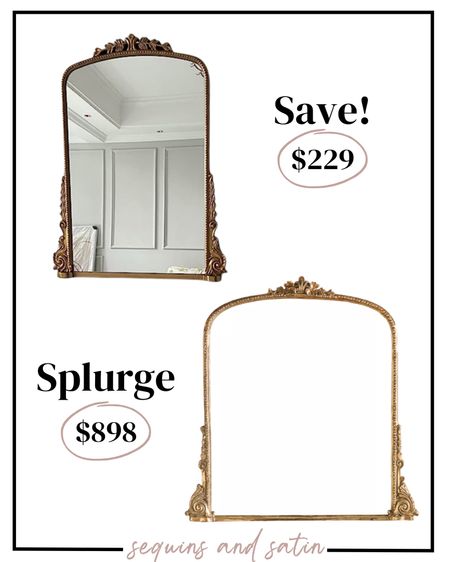 Splurge or save! Anthropologie mirror vs amazon mirror! 

Anthropologie mirror, anthropology mirror, amazon mirrors, amazon home decor, splurge vs save, designer dupes, designer inspired, splurge save


#LTKhome