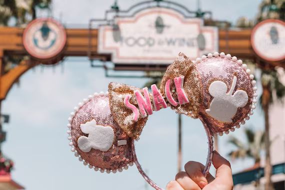 Mickey Snack Mouse ears | Etsy (US)
