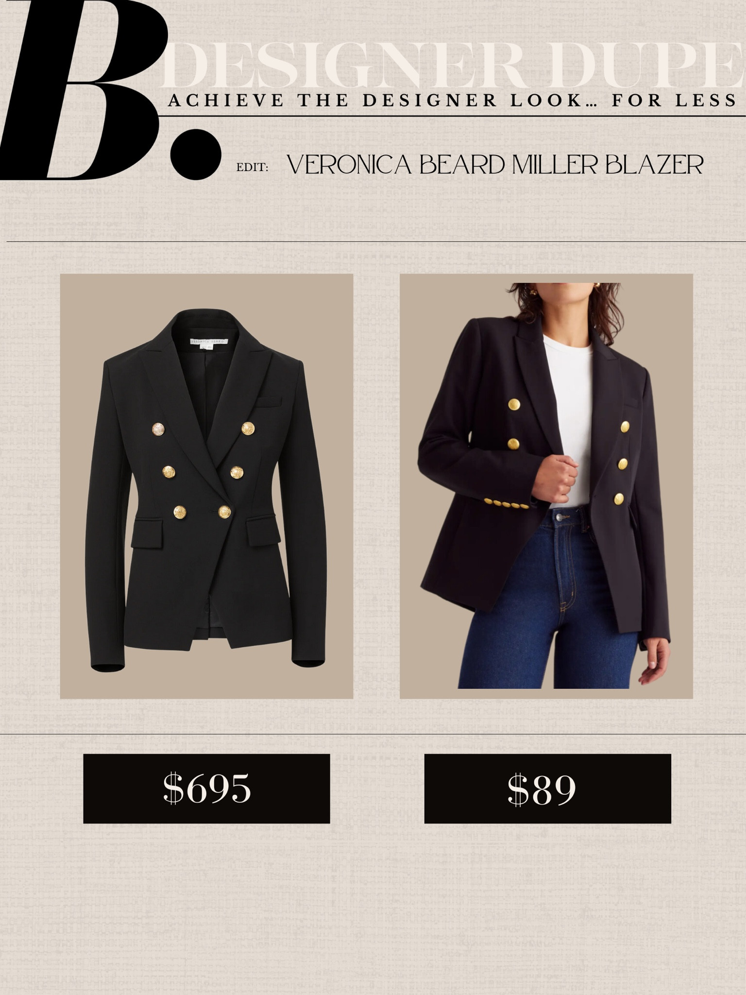 Get ready to RUN!!!! This incredible Veronica Beard dickey blazer dupe is BACK IN STOCK! 

~Erin xo 

#LTKWorkwear #LTKStyleTip #LTKFindsUnder100