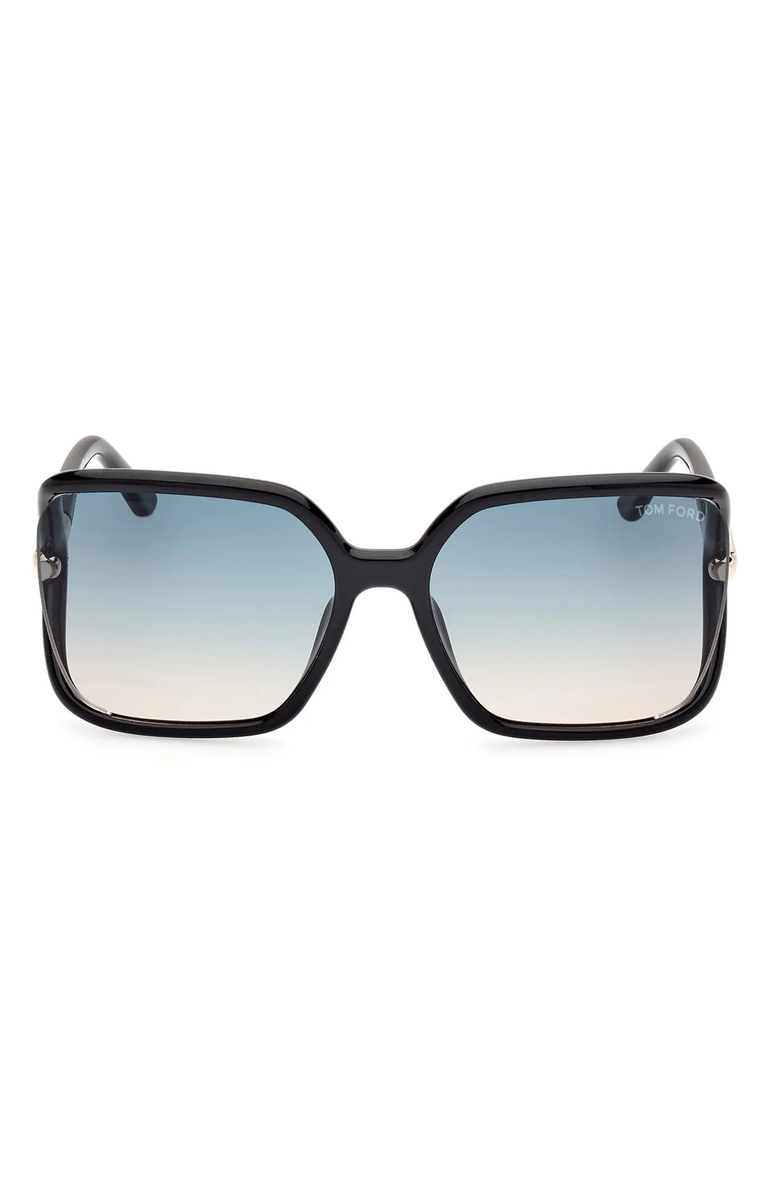 TOM FORD Solange-02 60mm Butterfly Sunglasses | Nordstrom | Nordstrom